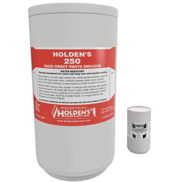 Choosing the Right Screen Printing Emulsion – Holden's Screen Supply
